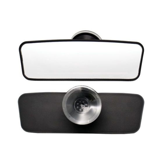 Rétroviseur intérieur avec ventouse 120x55mm