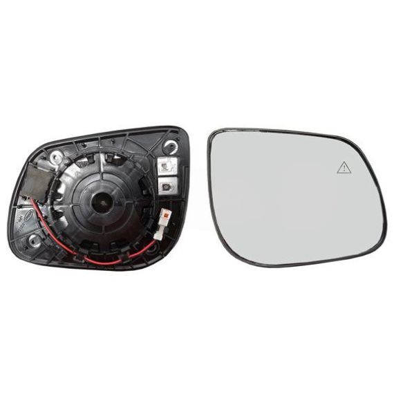 Glace + support rétroviseur droit convexe, chauffant, side