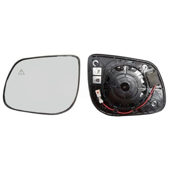 Glace + support rétroviseur gauche convexe, chauffant, side
