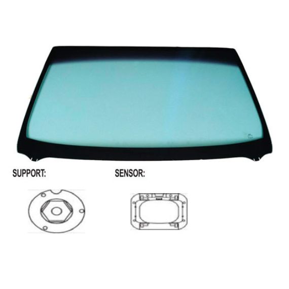 Pare-brise vert, capteur