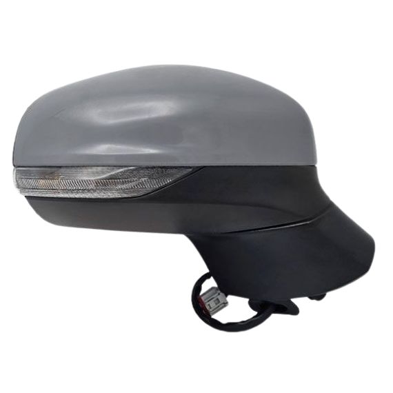 Rétroviseur électrique droit, convexe, chauffant, apprêté, rabattable, avec feu clignotant, courtoisie (10 broches)