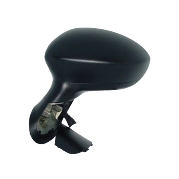 Rétroviseur mécanique gauche, noir, convexe