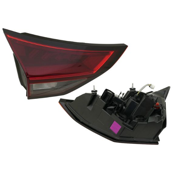 Feu arrière gauche, intérieur, LED