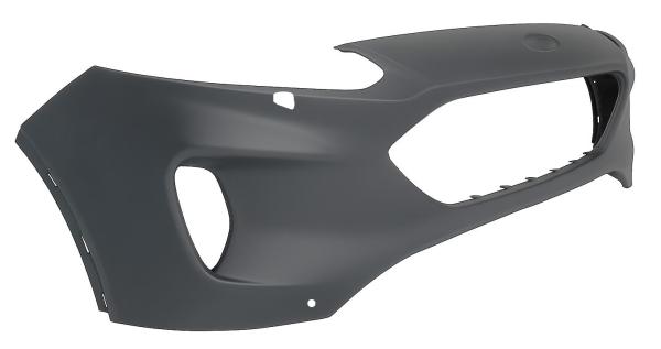 Pare-chocs avant apprêté, trous pour lave-phares, 2 trous pour capteurs (Mod. TITANIUM)