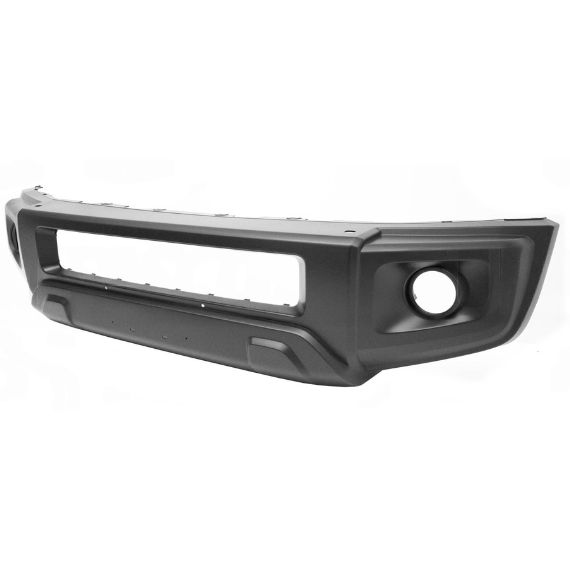 Pare-chocs avant, noir, feu antibrouillards et lave-phares