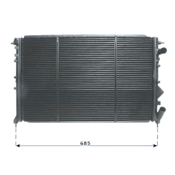 Radiateur 2.1L TD