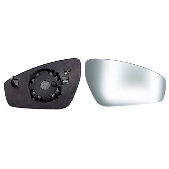 Glace + support rétroviseur droit, asphérique, chauffant