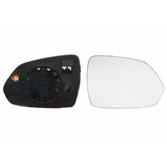 Glace + support rétroviseur droit, convexe, chauffant