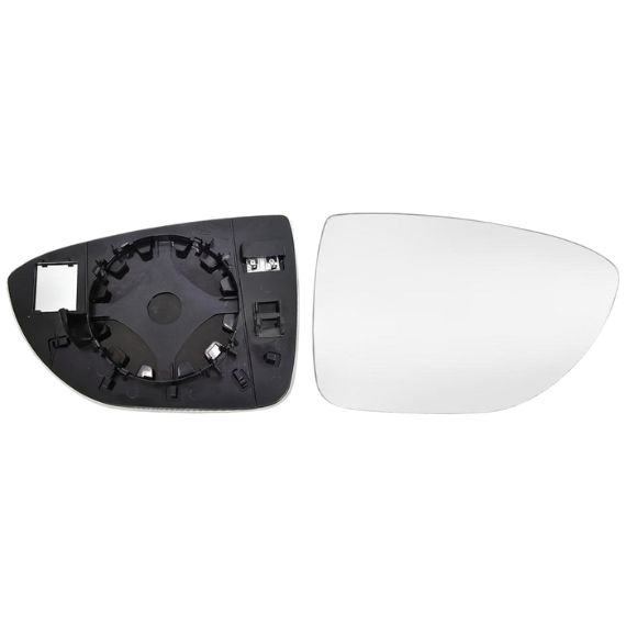 Glace + support rétroviseur droit, convexe, chauffant