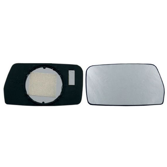 Glace + support rétroviseur droit