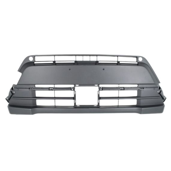 Grille centrale pare-chocs, noire, trous capteurs