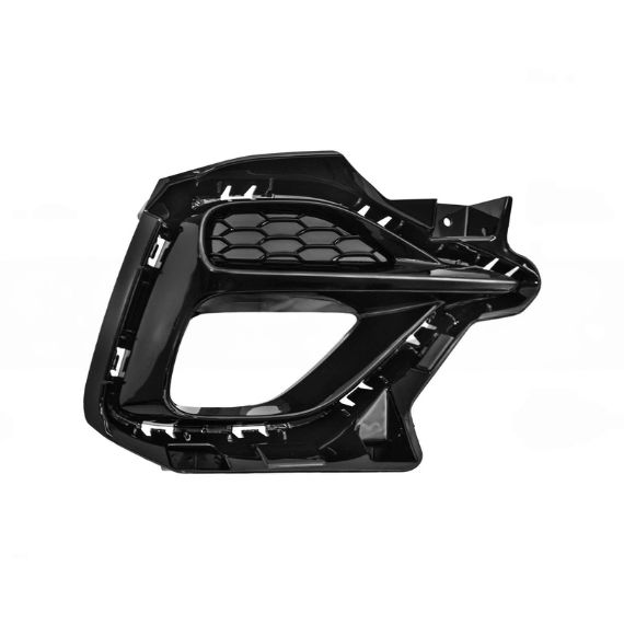 Grille pare-chocs avant droit, noire, trous antibrouillard