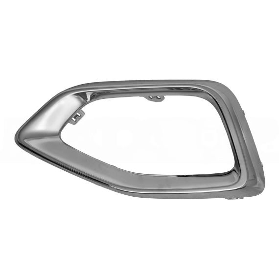 Moulure feu antibrouillard gauche, chromé