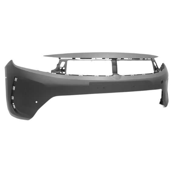 Pare-chocs avant apprêté, 4 trous capteurs