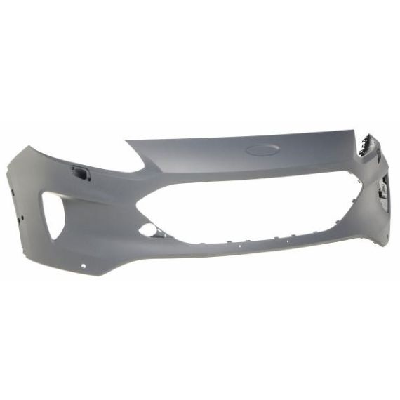 Pare-chocs avant apprêté, trous lave-phares, 4 trous capteurs (Mod. Titanium)