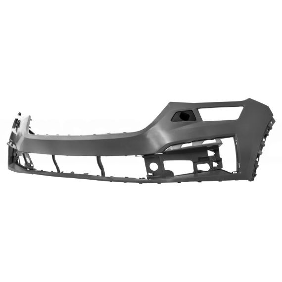 Pare-chocs avant gris, trous lave-phares