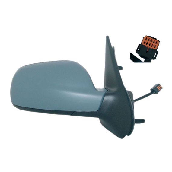 Rétroviseur droit électrique à peindre + sonde 03->