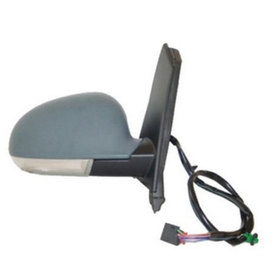 Rétroviseur droit électrique, chauffant, rabattable à peindre + feu