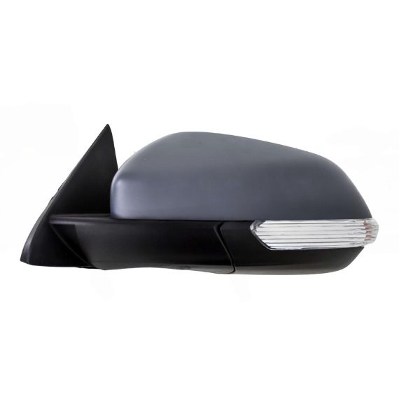 Rétroviseur électrique gauche, chauffant, apprêté, convexe, avec feu clignotant (6 broches)