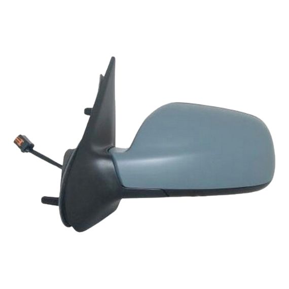 Rétroviseur gauche électrique, chauffant, rabattable, asphérique, verre bleu, apprêté (7 broches) (Depuis 2003)