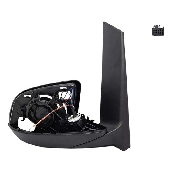 Corps rétroviseur électrique droit, chauffant (7 broches)