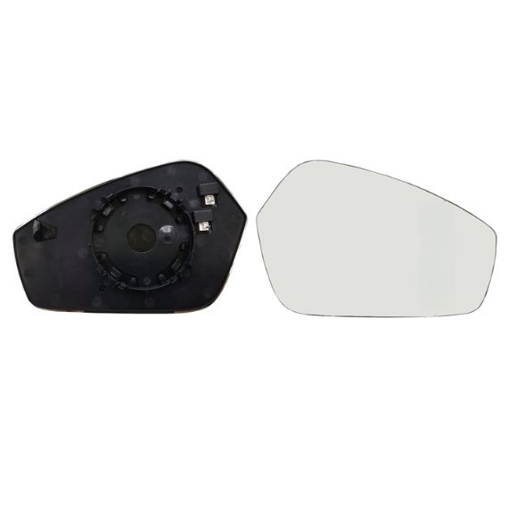 Glace + rétroviseur droit, convexe, chauffant