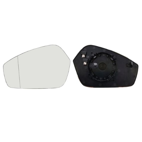 Glace + support rétroviseur gauche, asphérique, chauffant