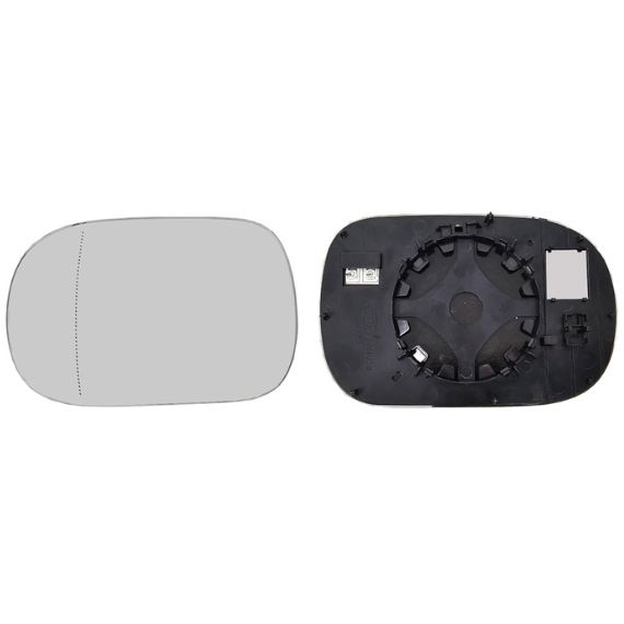 Glace + support rétroviseur gauche, asphérique, chauffant