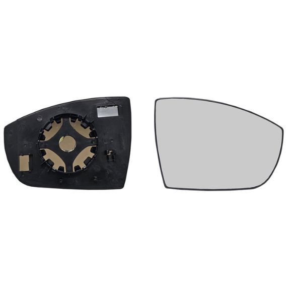 Glace + support rétroviseur droit, convexe