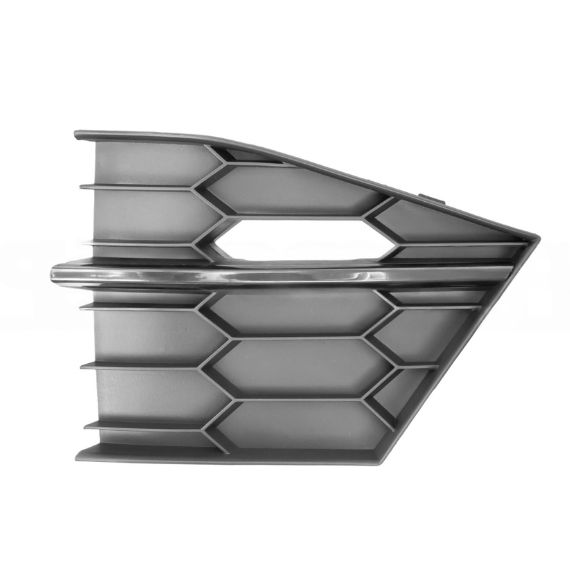 Grille pare-chocs droite, noire