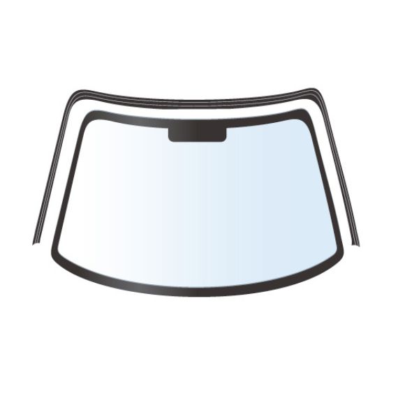 Moulure pare-brise en U