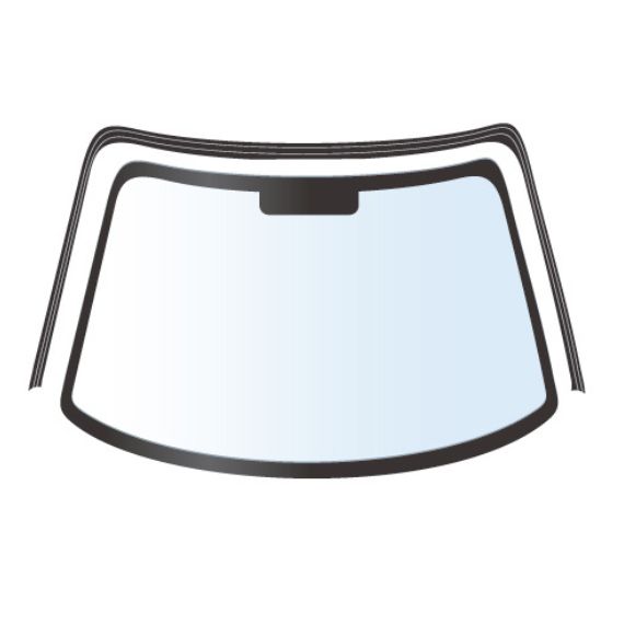 Moulure pare-brise en U