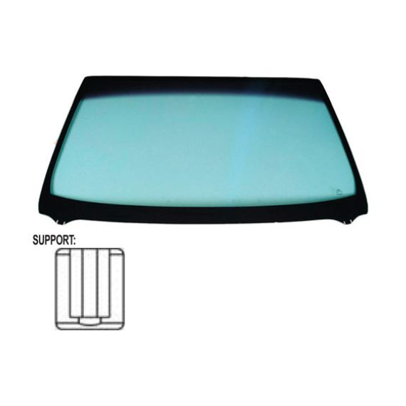 Pare-brise vert, contrôle solaire, base rétroviseur