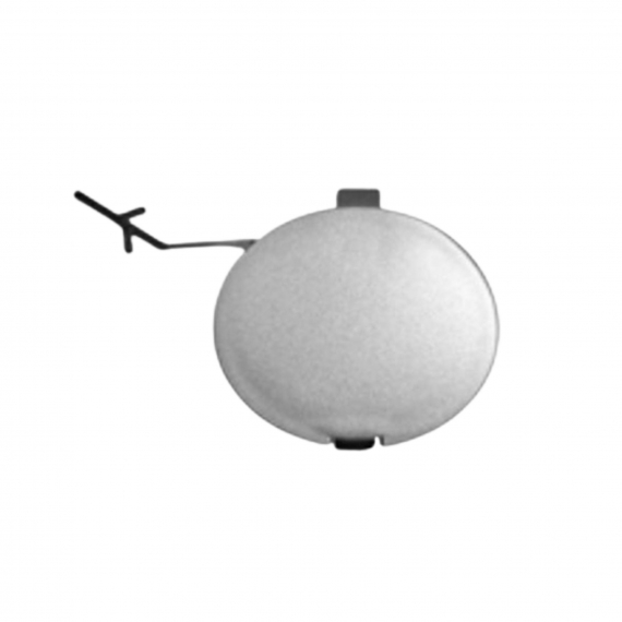 Cache-crochet pare-chocs avant, gris (Mod. Metal Dark)