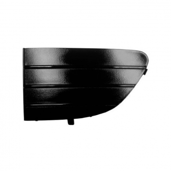 Grille inférieure pare-chocs avant gauche, noir brillant