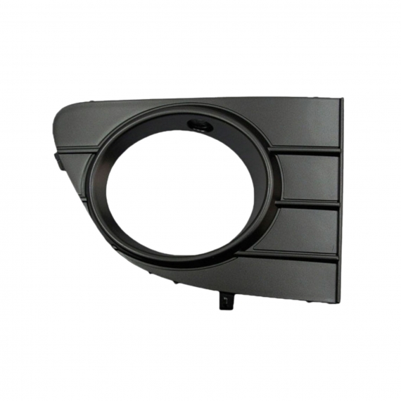 Grille inférieure pare-chocs avant droit, noir brillant, trous antibrouillards