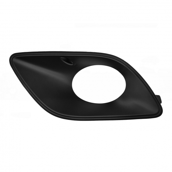 Grille pare-chocs avant gauche, noire, trou feu antibrouillard