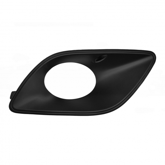 Grille pare-chocs avant droit, noire, trou feu antibrouillard