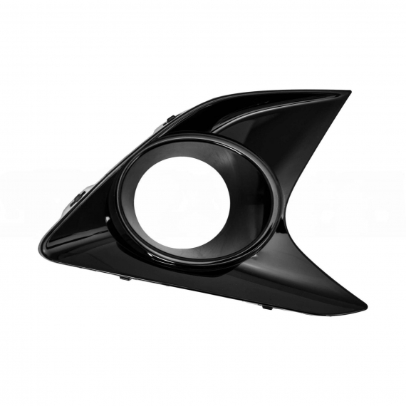 Grille pare-chocs avant droite, noire, trou feu antibrouillard