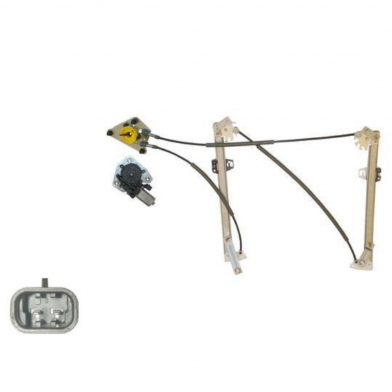 Lève-vitre électrique avant droit (2 broches) (3 portes)