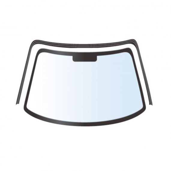 Moulure pare-brise en U