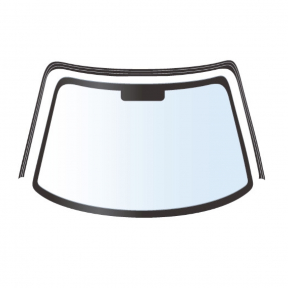 Moulure pare-brise en U