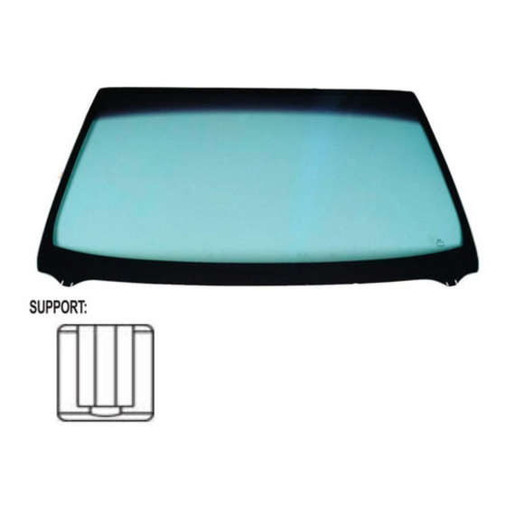 Pare-brise teinté vert
