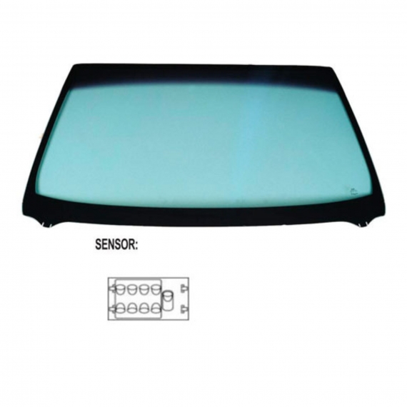 Pare-brise vert, contrôle solaire