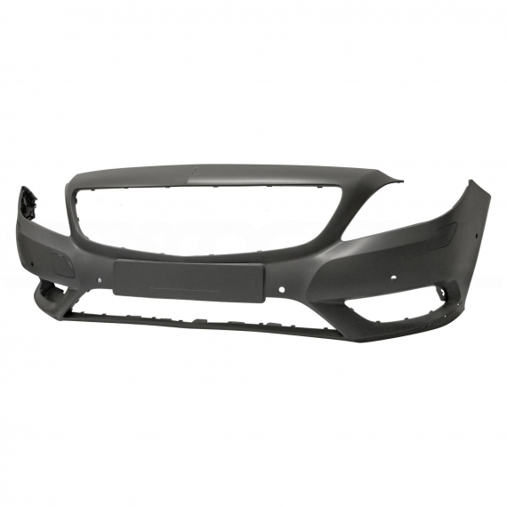 Pare-chocs avant, apprêté, trous capteurs, trous lave-phares, trous moulures (mod. Sport)