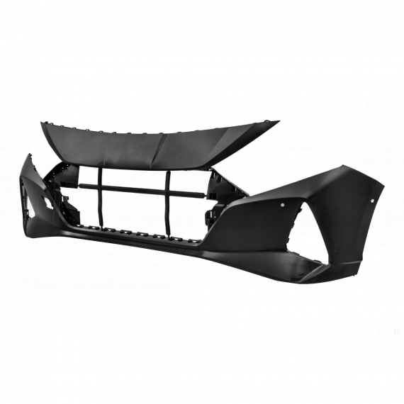 Pare-chocs avant noir, trous capteurs, park assist