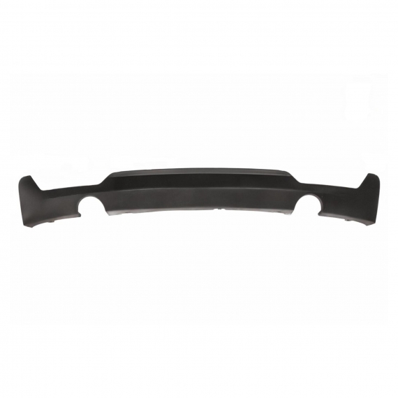 Spoiler pare-chocs arrière, noir, double échappement (Coupé/Cabriolet/M-TECH)
