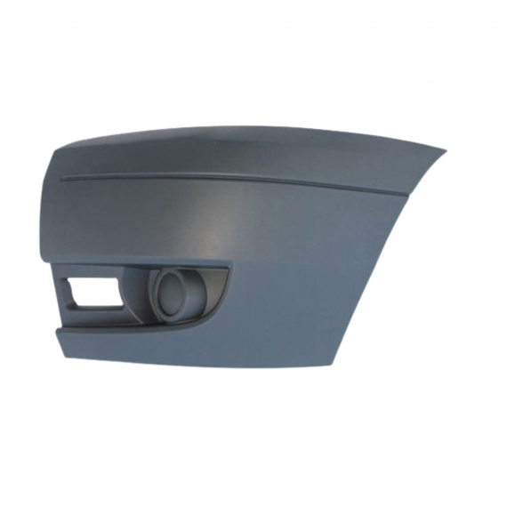 Embout de pare-chocs avant gauche, gris foncé