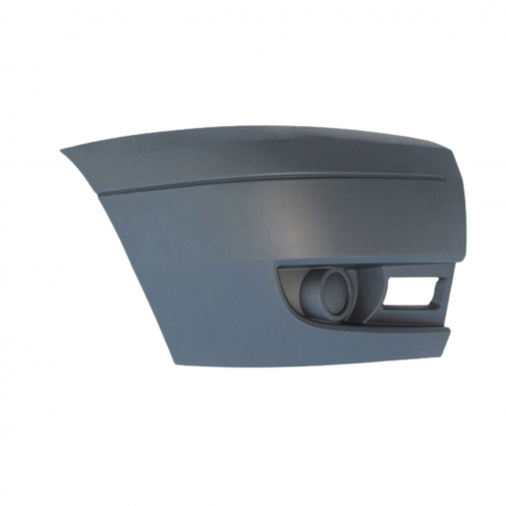 Embout de pare-chocs avant droit, gris foncé