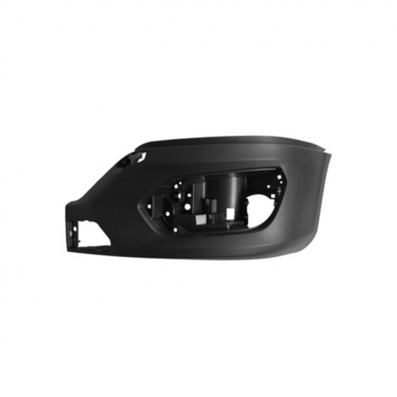 Embout pare-chocs avant gauche, noir